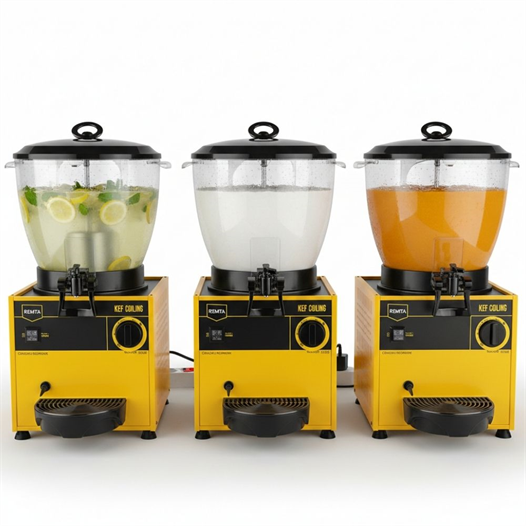 Remta Elegance ST25 21 Litre Şerbet ve Ayran Soğutucu - Sarı