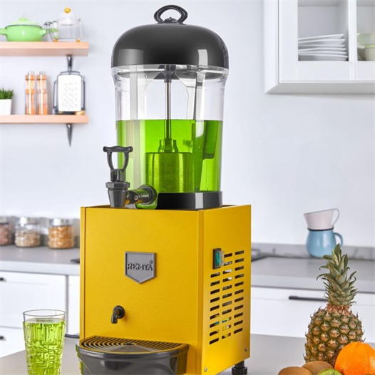 Remta ST18 Mini 7 Litre Şerbet ve Ayran Soğutucu - Sarı