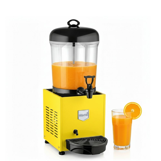 Remta ST18 Mini 7 Litre Şerbet ve Ayran Soğutucu - Sarı
