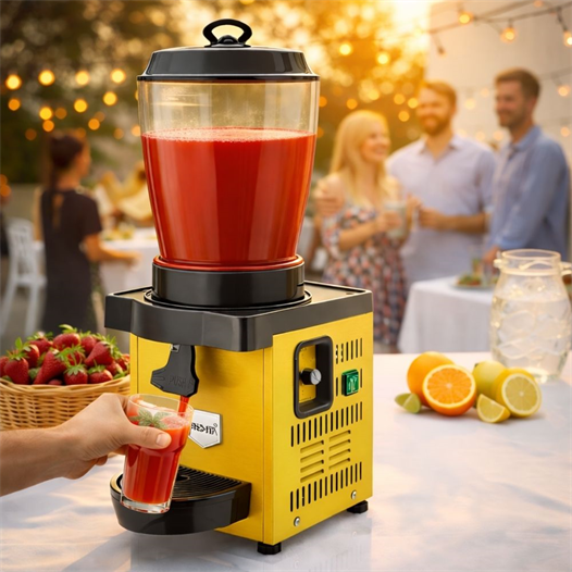 Remta Royal Mini ST34 11 Litre Şerbet ve Ayran Soğutucu - Sarı