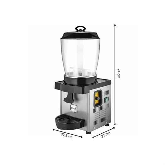 Remta Royal Mini ST34 11 Litre Şerbet ve Ayran Soğutucu - Gri