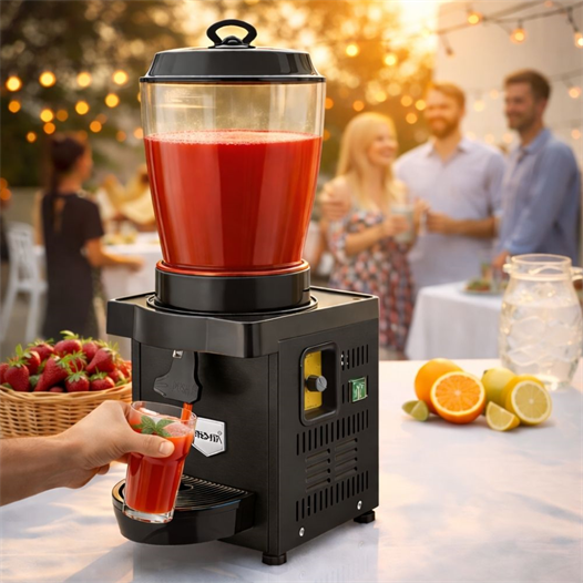 Remta Royal Mini ST34 11 Litre Şerbet ve Ayran Soğutucu - Siyah