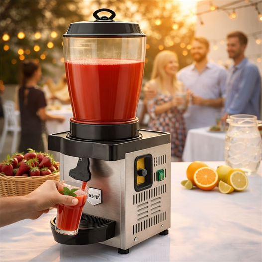 Remta Royal Mini ST34 11 Litre Şerbet ve Ayran Soğutucu - Gri