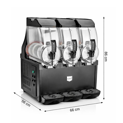 Remta Royal 12+12+12 Litre Üçlü Slush (Buzlaş) Karlamaç Makinesi - ST43