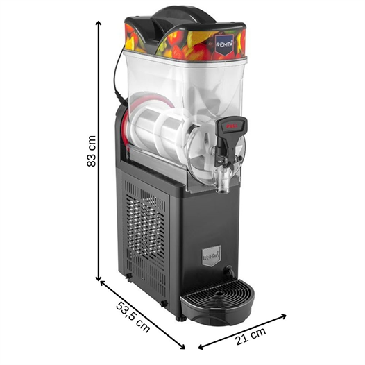 Remta 12 Litre Tekli Slush (Buzlaş) Karlamaç Makinesi - ST24
