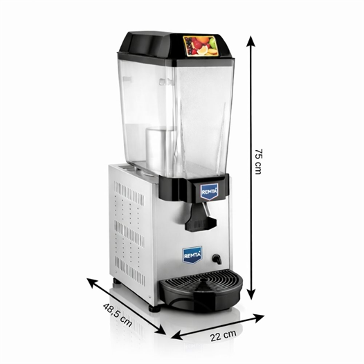 Remta 20 Litre Tekli Şerbet Soğutucu Gri - ST10