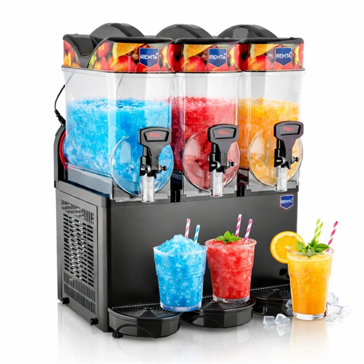 Remta ST27 12+12+12 Litre Üçlü Slush (Buzlaş) Karlamaç Makinesi - ST27