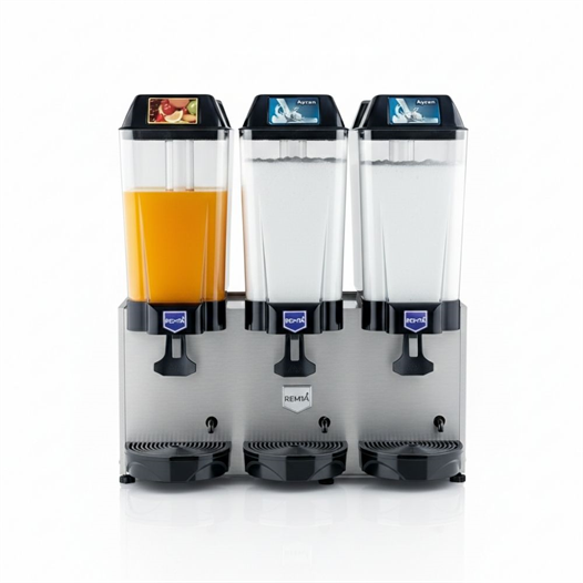 Remta 20+20+20 Litre Şerbet + Ayran + Ayran Soğutucu Gri - ST19