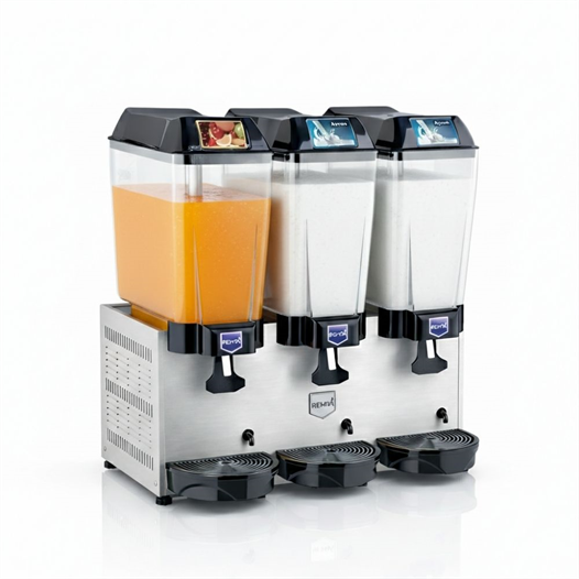Remta 20+20+20 Litre Şerbet + Ayran + Ayran Soğutucu Gri - ST19
