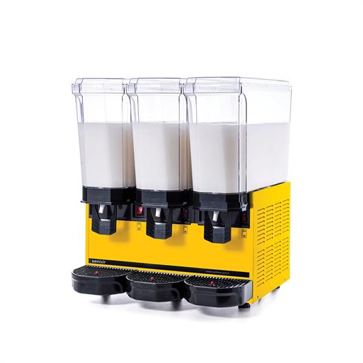 Samixir Klasik Triple 30+30+30 Lt Karıştırıcılı Soğuk İçecek Makinesi 60-MMMY