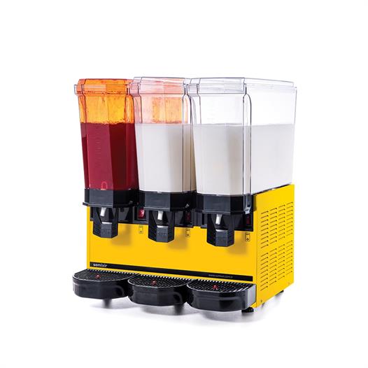 Samixir Klasik Triple 60 Lt Fıskiyeli-Karıştırıcılı Soğuk İçecek Makinesi 60-SMMY