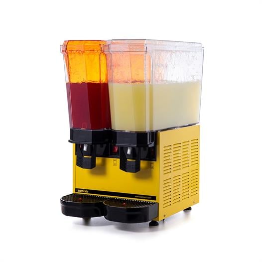 Samixir Klasik Twin 20+20 Lt Fıskiyeli Soğuk İçecek Makinesi 40-SSY