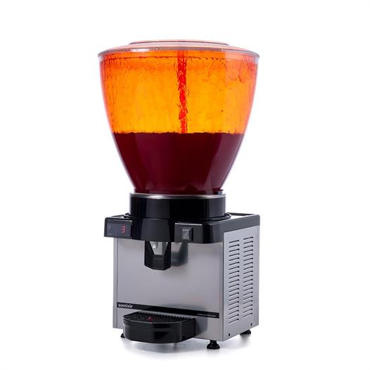 Samixir S40 Panoramik Fıskiyeli 40 Lt Soğutuculu İçecek Makinesi S40-DI