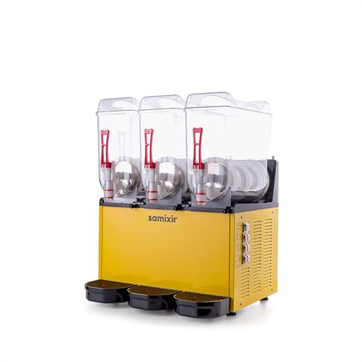 Samixir Triple Üçlü 12+12+12 Lt Slush Buzlaş Karlamaç Makinesi SLUSH-36-Y