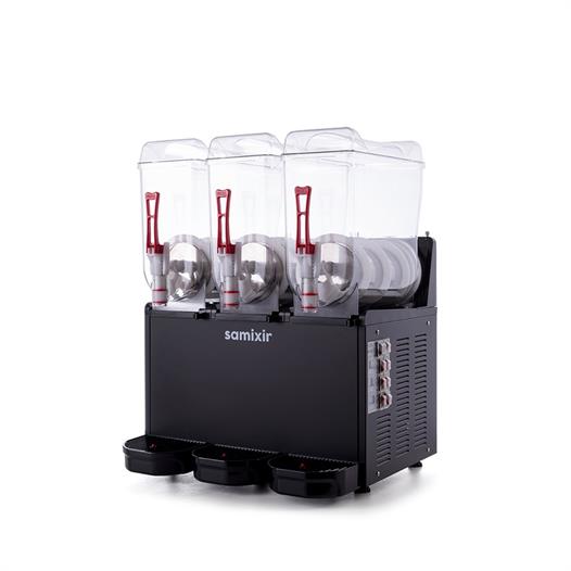 Samixir Triple Üçlü 12+12+12 Lt Slush Buzlaş Karlamaç Makinesi SLUSH-36-B