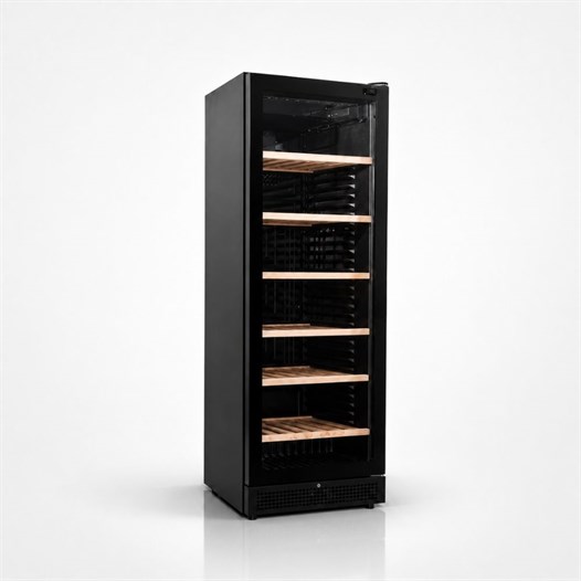 Şenocak D-372 WIC Frameless Tek Kapılı Ahşap Raflı Şarap Dolabı 220V
