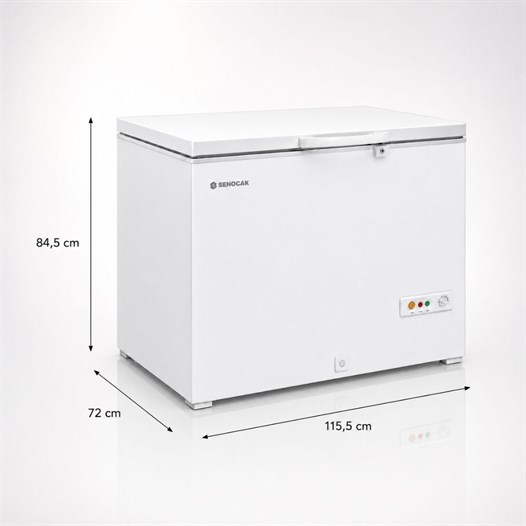 Şenocak D-380 DF Dual Sandık Tipi Derin Dondurucu