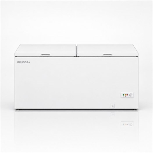 Şenocak D-620 DF Dual Çift Kapaklı Sandık Tipi Derin Dondurucu