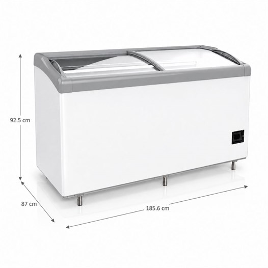 Şenocak IDSG 600 AC Dual Ada Tipi Market Dolabı 580 Lt 220V