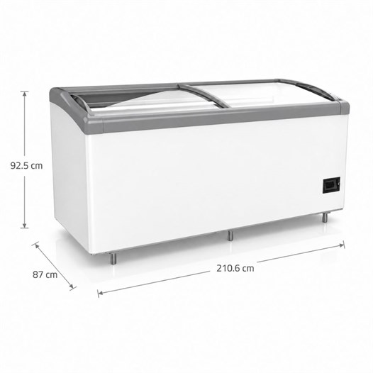 Şenocak IDSG 700 AC Dual Ada Tipi Market Dolabı 675 Lt 220V