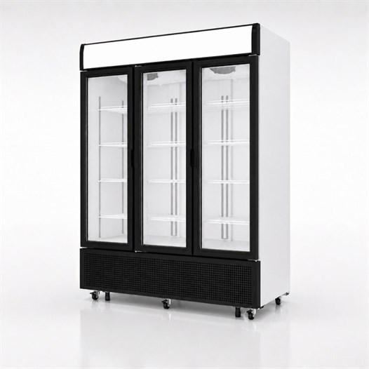 Şenocak S-1600 THD 3D Üç Kapılı Kanopili Şişe Soğutucu Dolap 220V