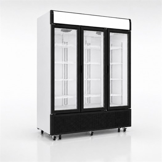 Şenocak S-1600 THD 3D Üç Kapılı Kanopili Şişe Soğutucu Dolap 220V