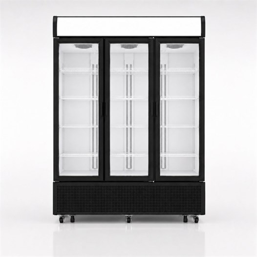 Şenocak S-1600 THD 3D Üç Kapılı Kanopili Şişe Soğutucu Dolap 220V