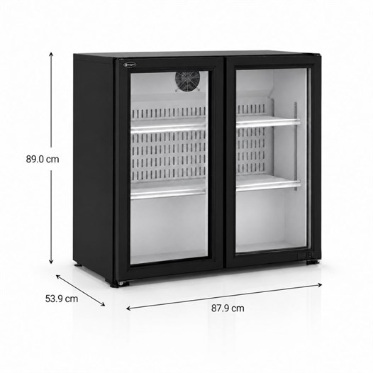 Şenocak S220 BB TD Çift Kapılı Menteşeli Back Bar Şişe Soğutucu 220V