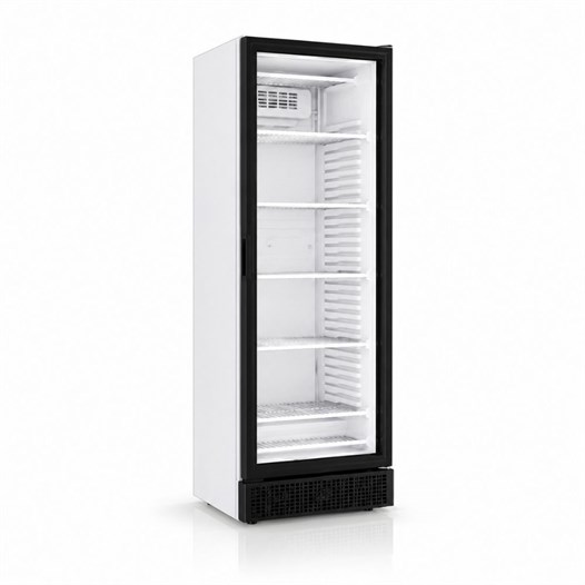 Şenocak VF372 Tek Kapılı Kanopisiz Dikey Camlı Derin Dondurucu 220V