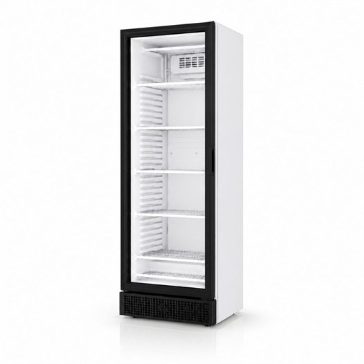 Şenocak VF372 Tek Kapılı Kanopisiz Dikey Camlı Derin Dondurucu 220V