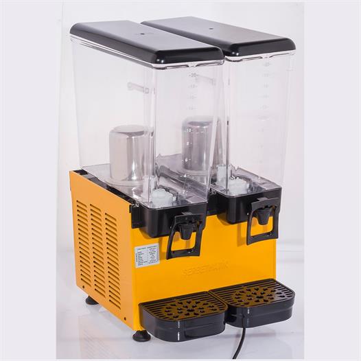 Şerbetmatik Çiftli 20+20 LT Fıskiyeli Soğutuculu Şerbet(Limonata) Makinesi