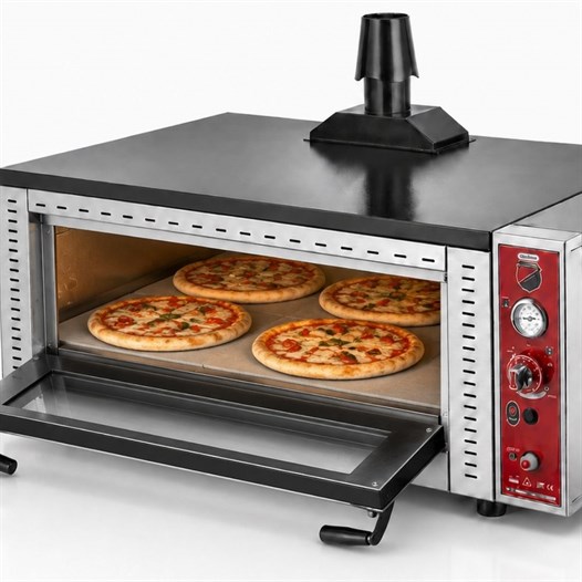 Silverinox Doğalgazlı 30 Cm 4 Pizza Kapasiteli Pizza Fırını