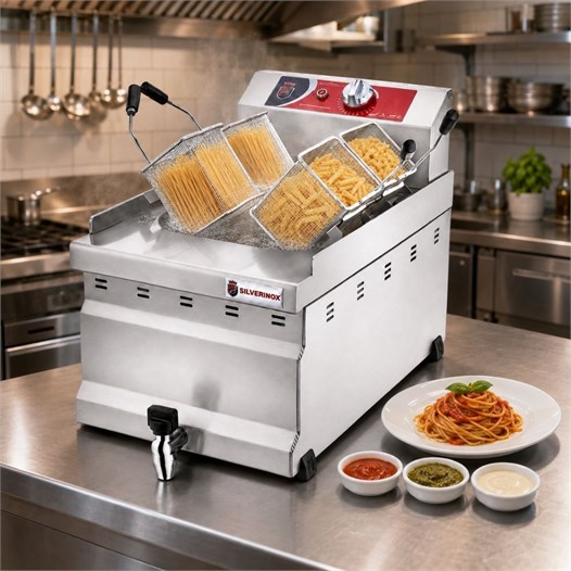 Silverinox Elektrikli Makarna Haşlama 8 Litre 220V