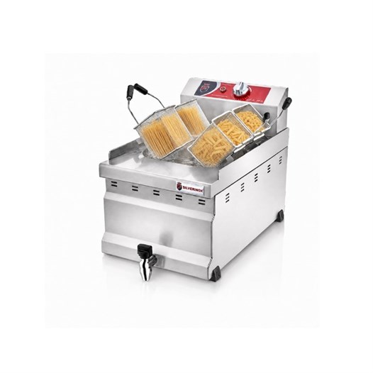 Silverinox Elektrikli Makarna Haşlama 8 Litre 220V
