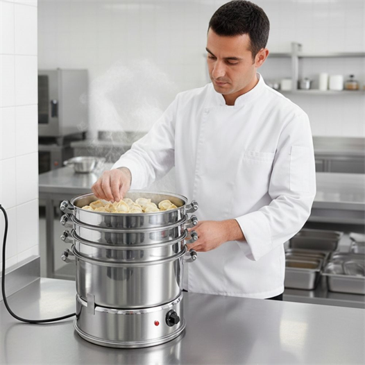 ÜRET 4lü Mantı Kazanı 40x60 cm ∅36