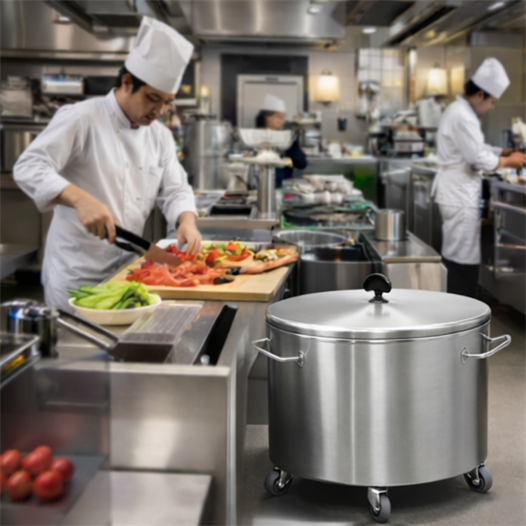 ÜRET Tekerlekli Çöp Arabası 40x40 cm