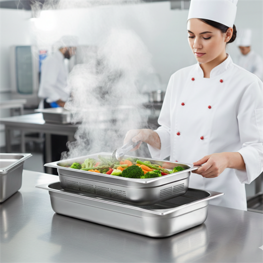 ÜRET Delikli Gastronom Küvet GN 1/1 65 mm 9 lt