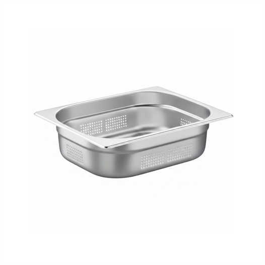ÜRET Delikli Gastronom Küvet GN 1/2 100 mm 6,5 lt