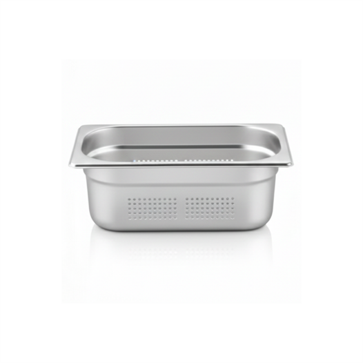 ÜRET Delikli Gastronom Küvet GN 1/4 150 mm 4 lt