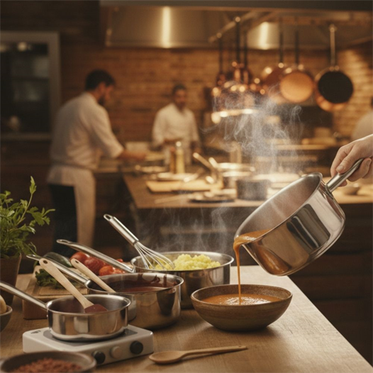 ÜRET Endüstriyel Tabansız Kaçerola Tava 22x9.5 cm