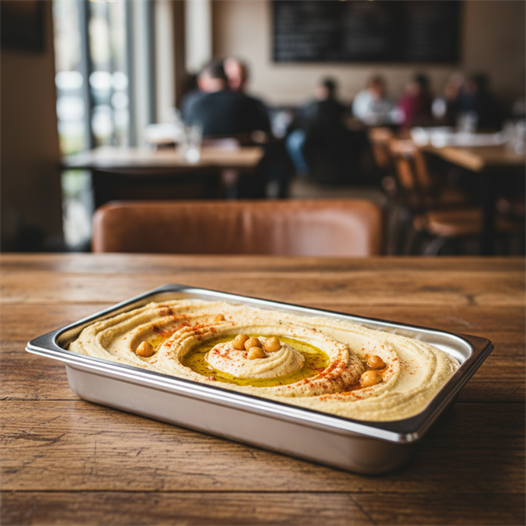 ÜRET Paslanmaz Çelik Meze Küveti 23.5x31x4 cm