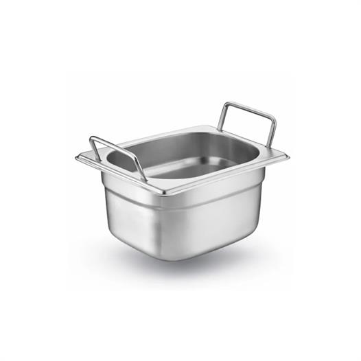 ÜRET Saplı Gastronom Küvet GN 1/6 200 mm 3.4 lt
