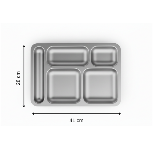 ÜRET Self Servis Tabldot Tepsi 28 x 41 cm