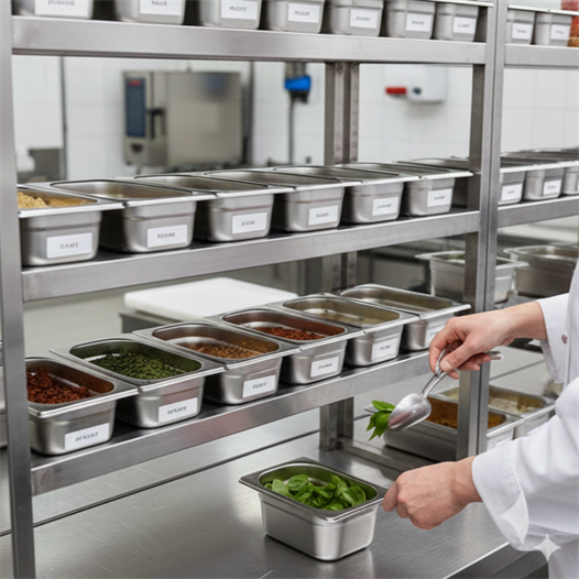 ÜRET Standart Gastronom Küvet GN 1/3 20 mm 0,75 lt