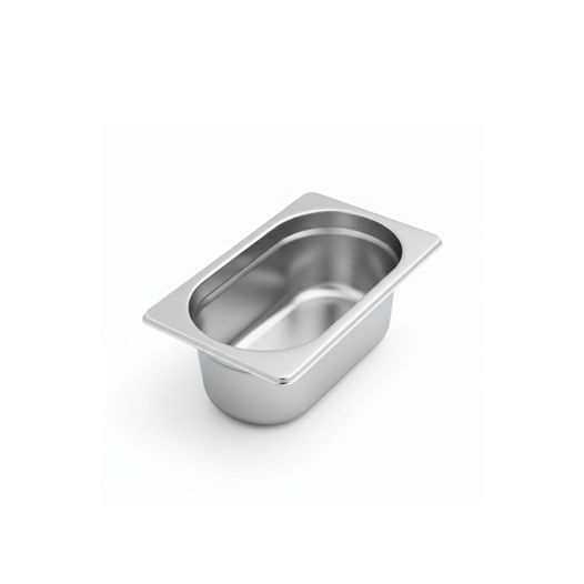 ÜRET Standart Gastronom Küvet GN 1/9 65 mm 0,6 lt