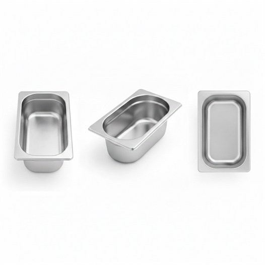 ÜRET Standart Gastronom Küvet GN 1/4 40 mm 1,2 lt