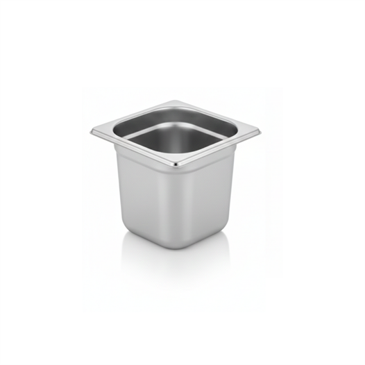 ÜRET Standart Gastronom Küvet GN 1/6 100 mm 1,6 lt