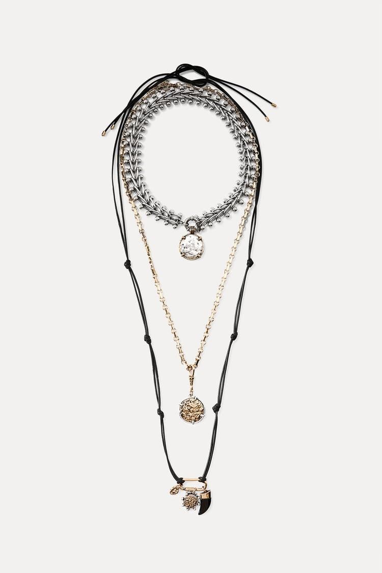 ZRA Model Triple Viking Design 3llü Kombin Kolye