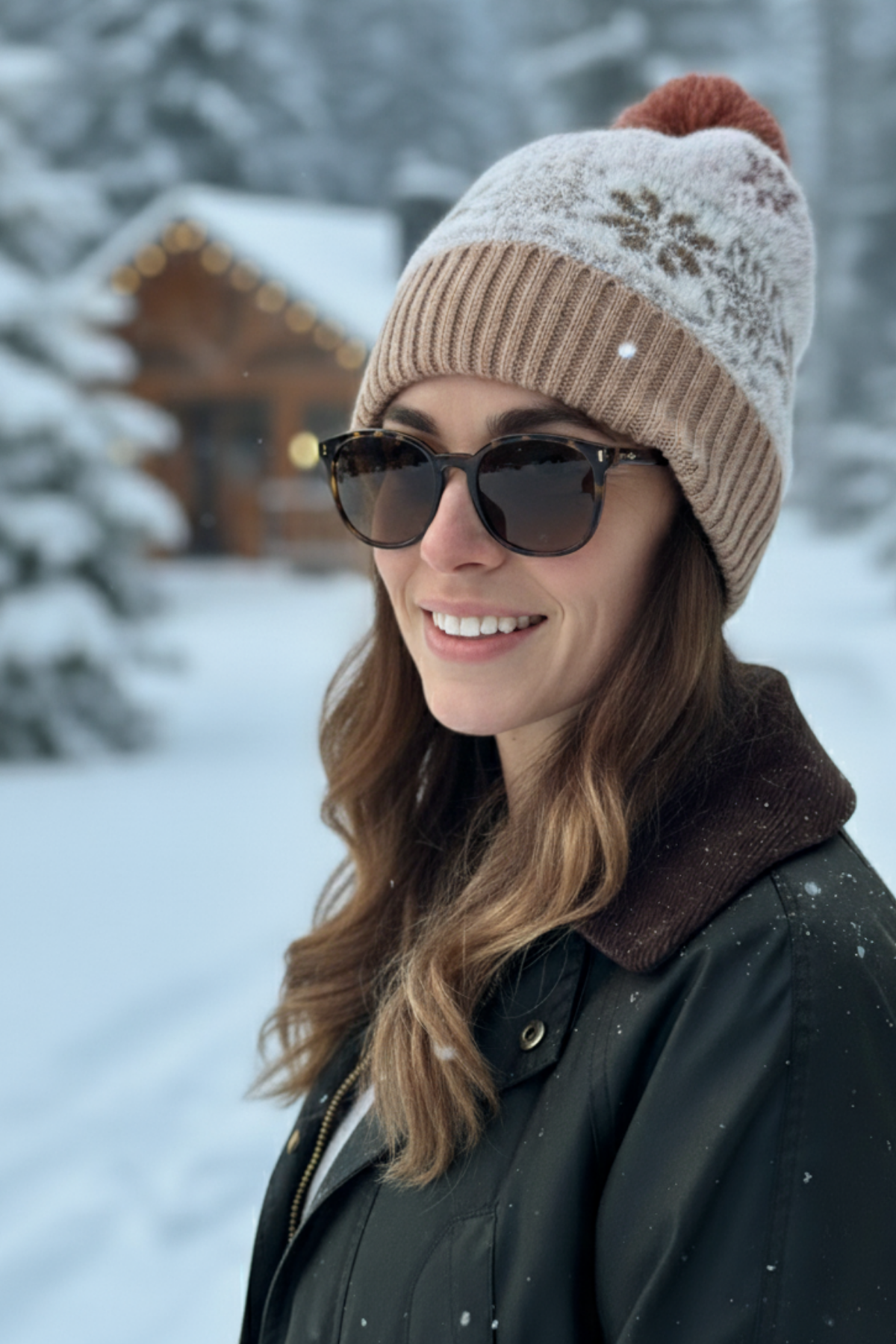 Cozy Winter Theme Soft Tasarım Ponponlu Bere