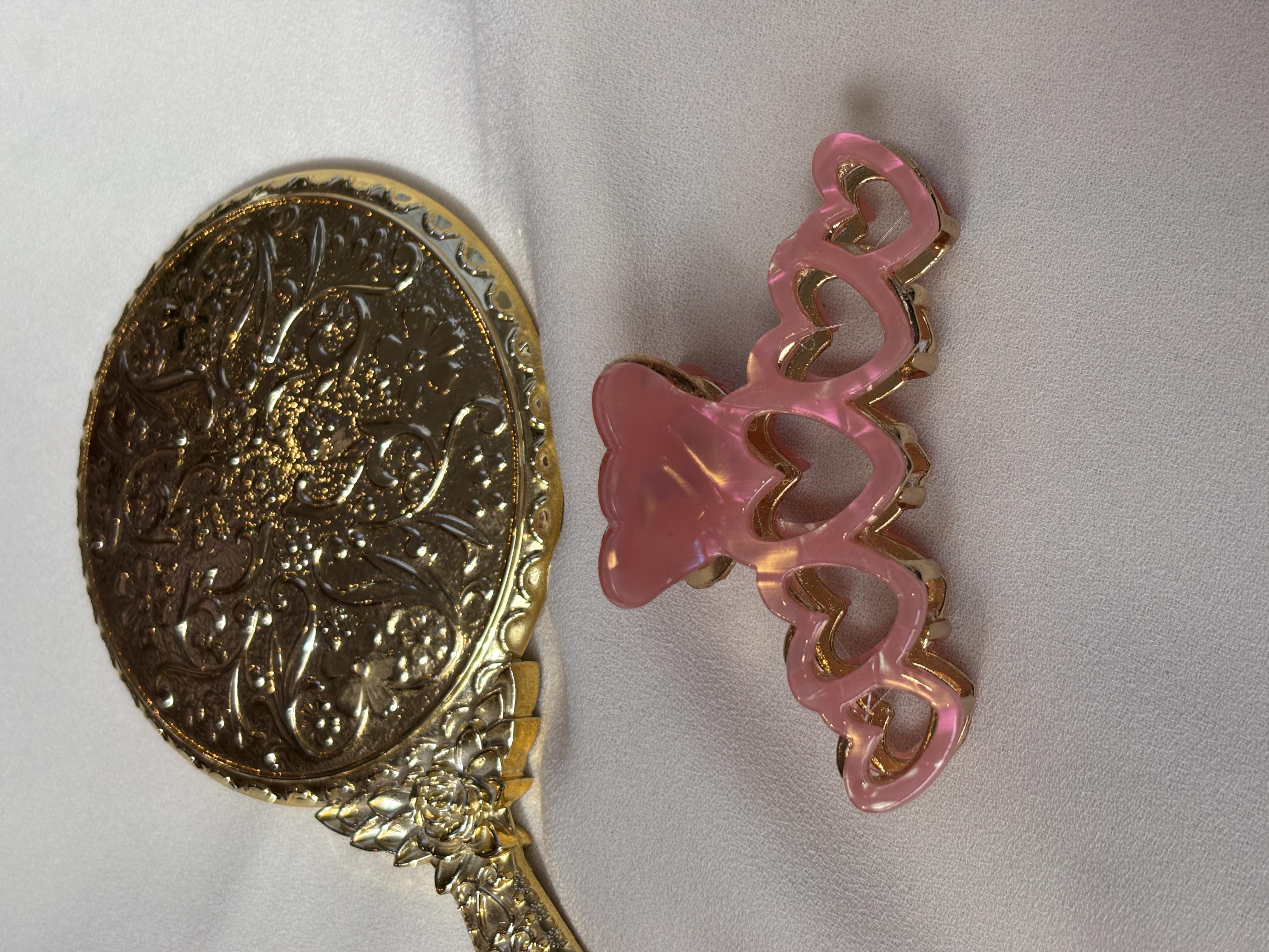 Heart Tasarım Lüks Metal Mandal Toka